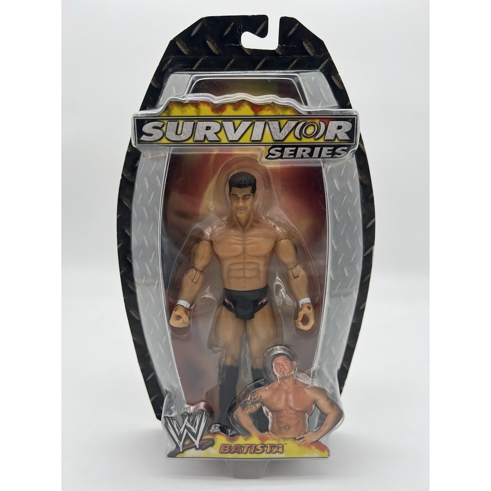 Vintage WWE Randy Orton Action Figure Jakks Pacific Survivor Series Error Box